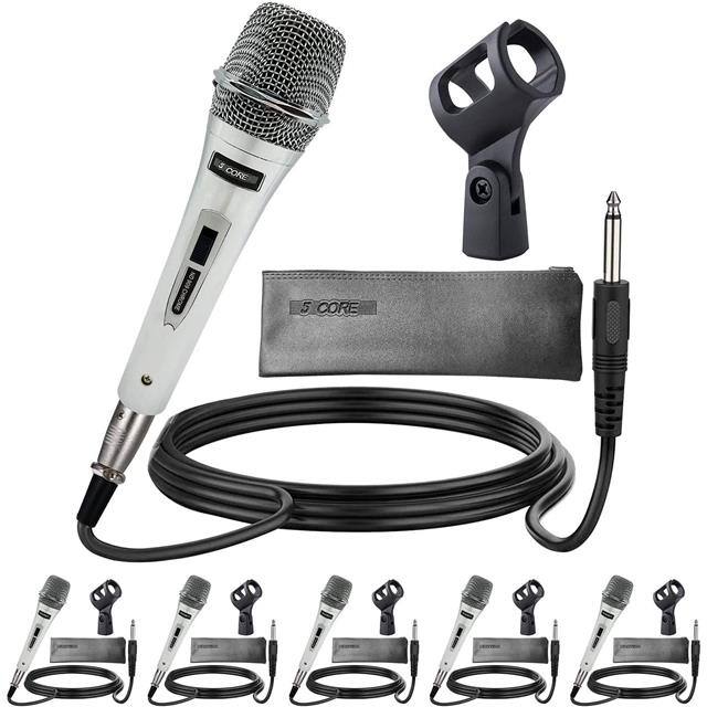 ND 909 CHROME 6PCS 5 Core Inc  Microphones